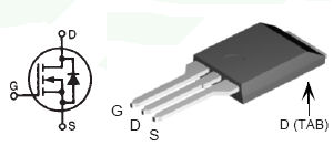 IXFH30N60P, N-канальный силовой MOSFET транзистор со встроенным быстрым диодом (HiPerFET)